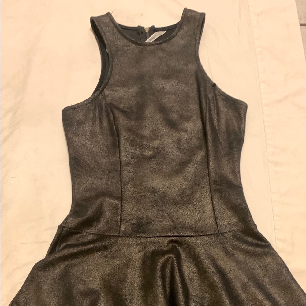 Unique black dress
